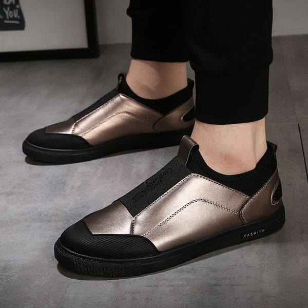 

new spring men's board shoes for 2020, fashionable, light and waterproof shoes, outdoor leisure travel shopping shoes, Black