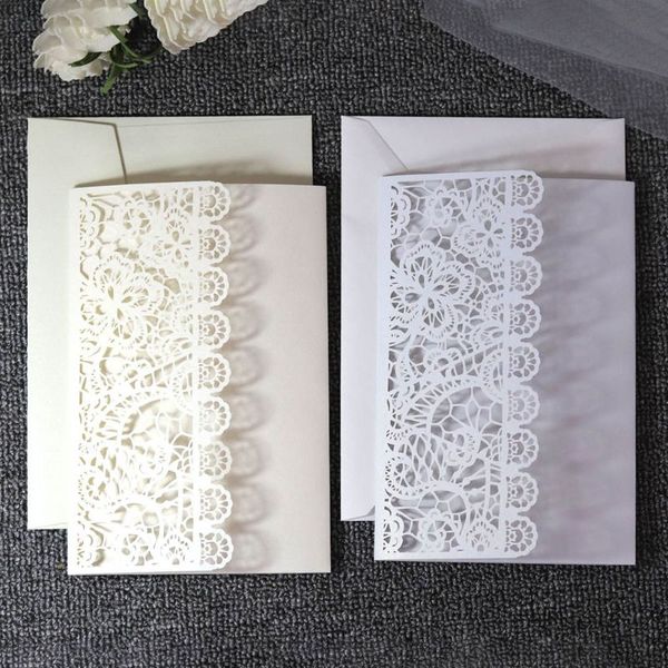 

10 шт 3d европейский стиль свадебные приглашения карты с конвертом kits партии поставки