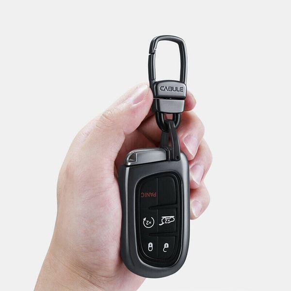 

metal smart key proximity remote fob shell case cover for jeep grand cherokee 14