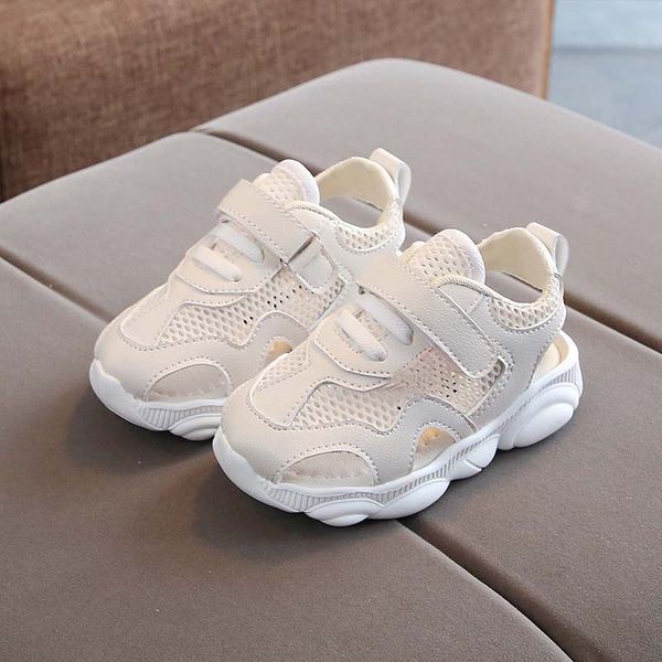 

высокое качество европейских милый ребенок вскользь горячие продажи детские сандалии твердых прохладно девочек мальчиков обувь, Black