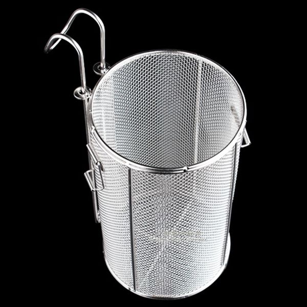 

kitchen stainless steel mesh spider food dumpling noodle strainer, 12.5cm diameter