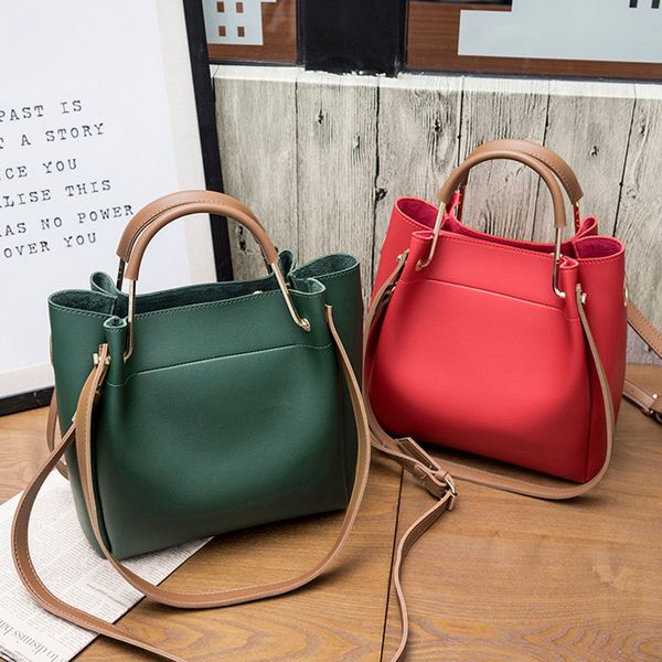 

brand design women leather handbag large capacity woman casual tote bag lady messenger shoulder bag big totes bolsa black