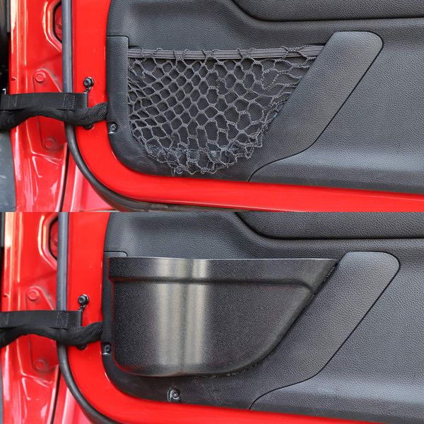 For 2011 2018 Wrangler Jk Jku Door Net Pocket Replacement Car Door Pocket Front Storage Organizer Box Best Car Trunk Organizer Best Trunk Organizer