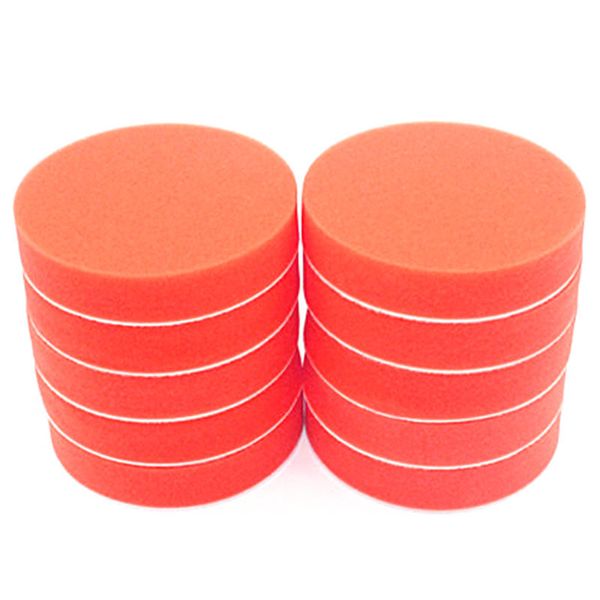 

hho-10pc 180mm 7 inch flat sponge gross polishing buffing pad kit for car polisher clean waxing auto paint maintenance care