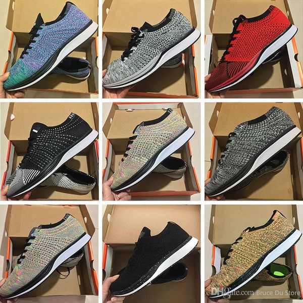 

new 2019 designer zoom mariah fly racer 2 women mens athletic black green runing shoes casual shoes weaving zoom sneaker trainers size 36-45