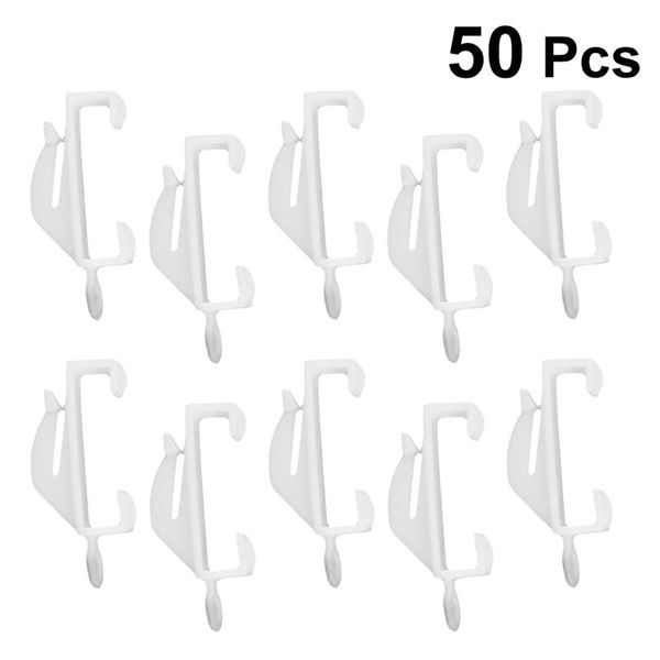 2019 Plastic Curtain Rail Sliding Hooks For Curtain Decorative