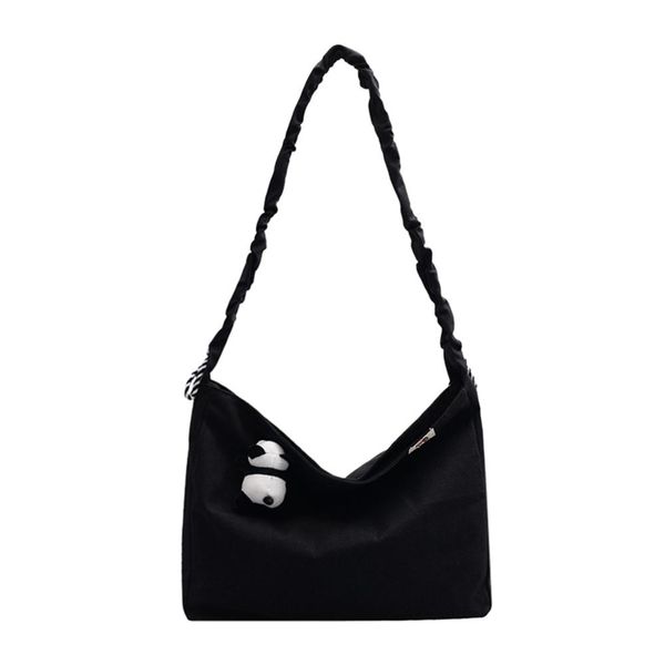 

women female bag large capacity shoulder student slung fashion wild cloth simple wild trend temperament h1