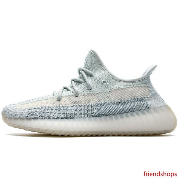 

2019 cloud white yecheil kanye west designer sneakers bred black reflective zebra green glow lundmark men women sport running shoe with