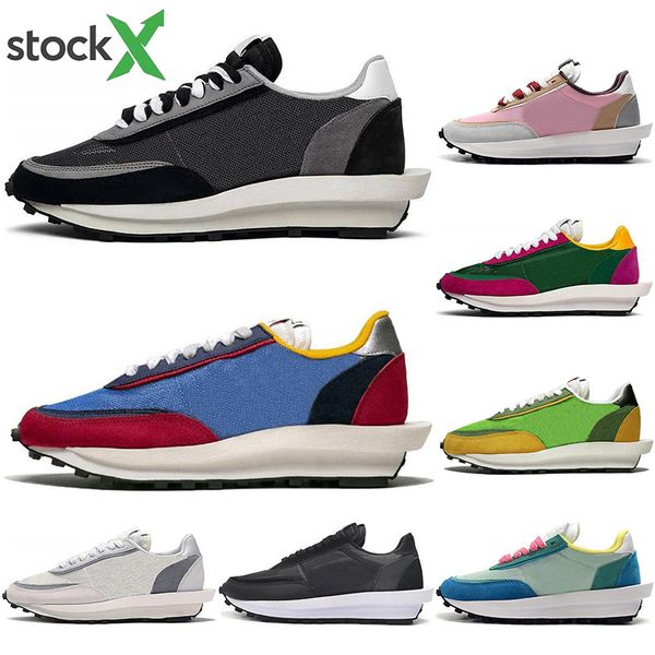 

2020 fashion ldv waffle daybreak casual shoes triple black mens trainers men women varsity blue pine green gusto sports sneakers 36-45