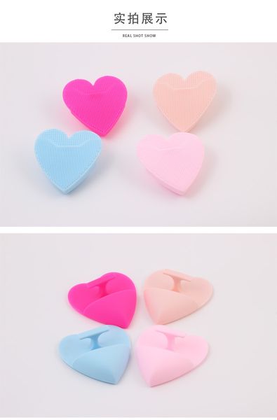 

love facebrush pure platinum cartoon silicone face brush cleansing brush for acne badborstel voor kinderen razmn