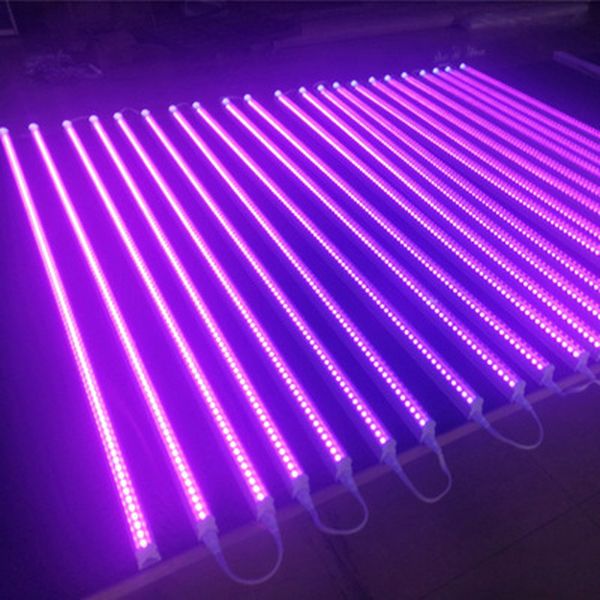 Фиолетовая трубка T5LED UV395-400nm трубка интегрированные черные огни лампа ультрафиолетовая дезинфекция микроб ультрафиолетовые лучи стерилизатор клей свет ниже нуля
