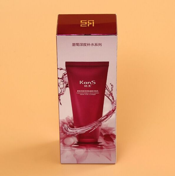 

cosmetic rigid gift box with insert to pack skincare jar,packaging paper bottle box ---px0051