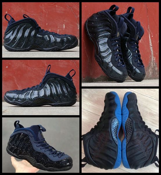 

penny hardaway obsidian glittery new york orange blue mens basketball shoes trainers sports sneakers designer foams baskets des chaussures