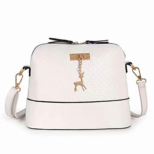 

women messenger bags fashion leather bag with deer toy shell shape bag women shoulder bags handbag
