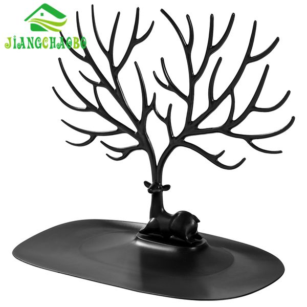 

hanging storage jewelry hooks jewelry display organizer earring ring necklace hanger holder stand ring display shelf