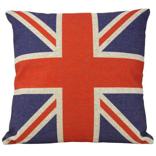 

бросьте наволочки британского vintage style union jack flag бросьте наволочку диванной подушки наволочку