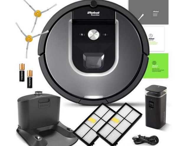 

Irobot roomba 960 robotic vacuum cleaner wi fi connectivity manufacturer warranty extra idebru h extra filter bundle ale