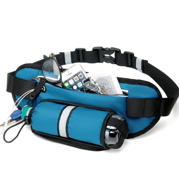 

waist bag running sport kettle mobile phone outdoor fanny pack waterproof casual men's small messenger bag hip