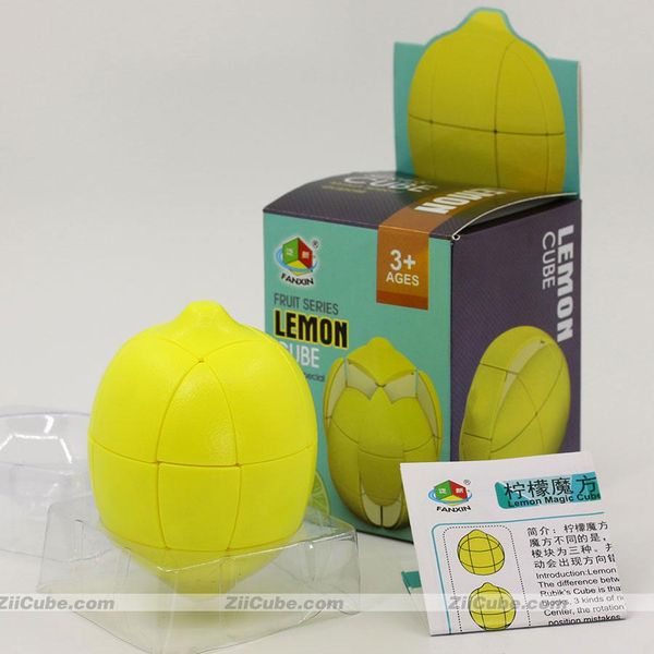 

волшебный куб головоломка фаньсин фруктовый кубик лимон 3x3x3 3x3 3*3*3 специальная симпатичная форма профессиональные развивающие игрушки и