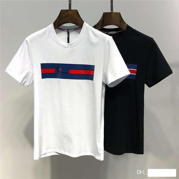 

2019 лето нового прибытия короткого рукава верхнего качества мужская одежда футболка m печать тис ​​размер m-3xl 6011, White;black