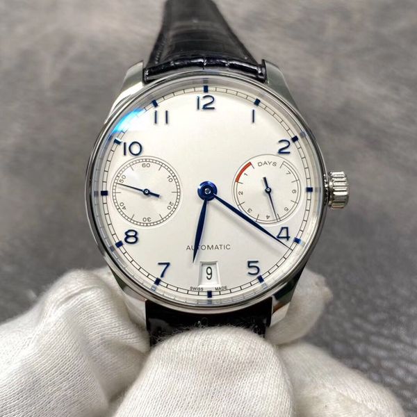 

zf завод автоматика 52010 часы движение с помощью тонкой стальной 42mm904l двойным антибликовым сапфировое стекла крокодил складчатого пояса, Slivery;brown