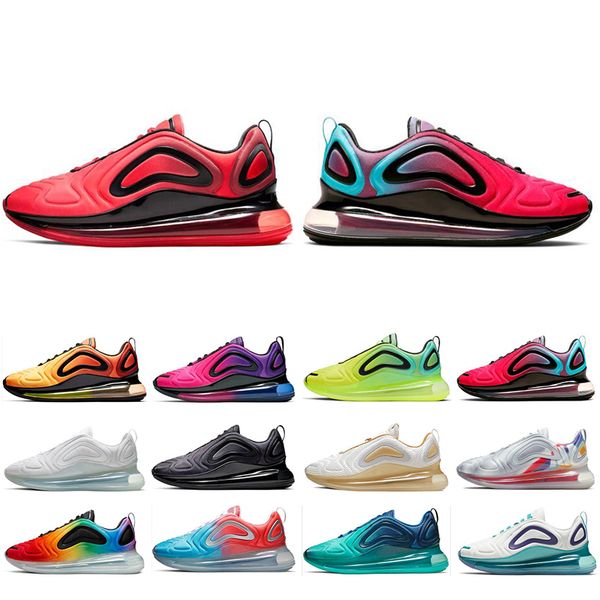 

2020 mens womens running shoes be true volt total eclipse sunrise sunset sea forest mens trainers sneaker shoes size 36-45