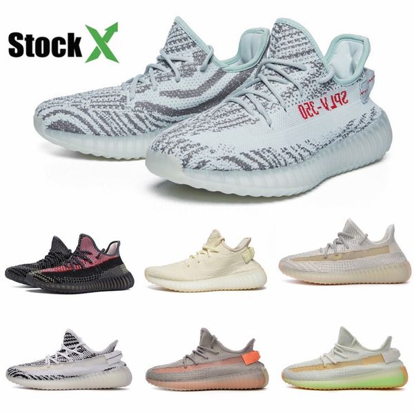 

blush desert rat salt super moon yellow running shoes kanye west mens women sneaker sports shoes #dss800
