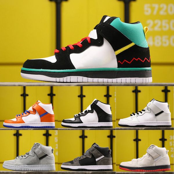

mens dunk high pro iw sb running shoes women s sports designer shoes humidity training athletic high skateboard shoes size 36-45
