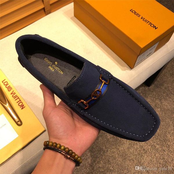 

19ss slip on men shoes black genuine pig leather suede moccasins tie mens shoes casual loafers fashion tassel design yecq1