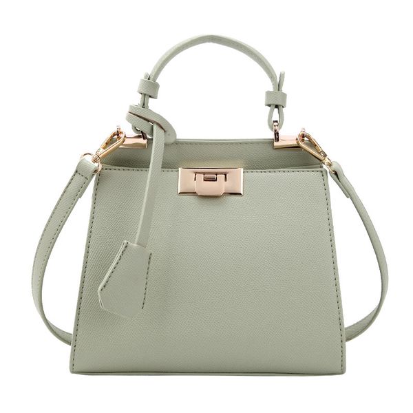 

elegant female tote bag 2019 fashion new pu leather women's designer handbag simple casual shoulder messenger bag