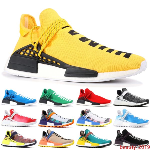 

2019 nmd human race pharrell williams hu trail nerd men women running shoes xr1 black nerd designer sneakers sports shoes with