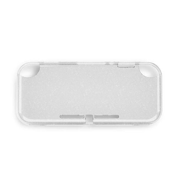 Tampa Integrada TPU Transparente Cristal Soft Shell de protecção Bronzing Pó para Nintendo Mudar Lite Game Console