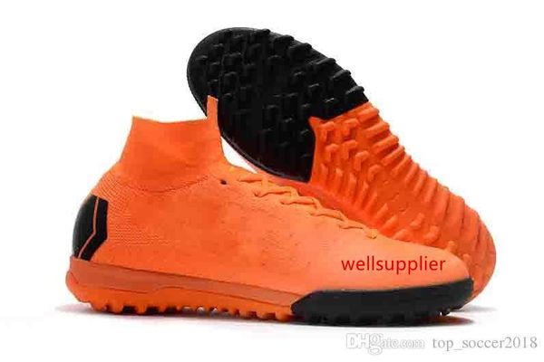 

original white blue cr7 flat soccer cleats mercurial superfly vi 360 elite fg sx superflyx 6 soccer shoes high ankle football boots
