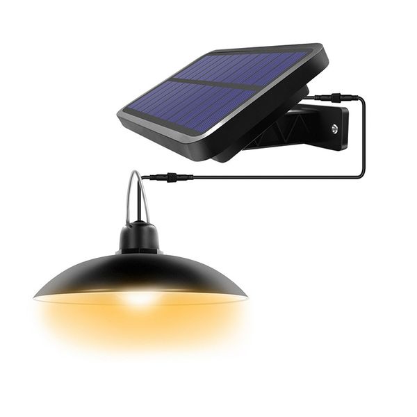 

double heads led solar lamp outdoor/indoor emergency light with 3m extension cord waterproof for camping terrace tent chandelier