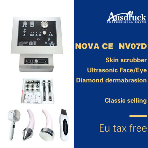 

fast shipping diamond microdermabrasion facial ultrasonic ultrasound skin scrubber dermabrasion peeling machine