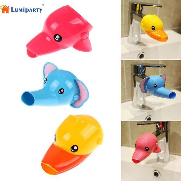

umiparty lovely cartoon animal faucet extender for kid, children hand washing bathroom sink accessories 10