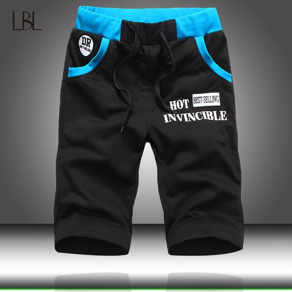

shorts men summer casual shorts mens fitness workout bottom male short trousers man sweatpants bermuda beach plus size 5xl homme, White;black