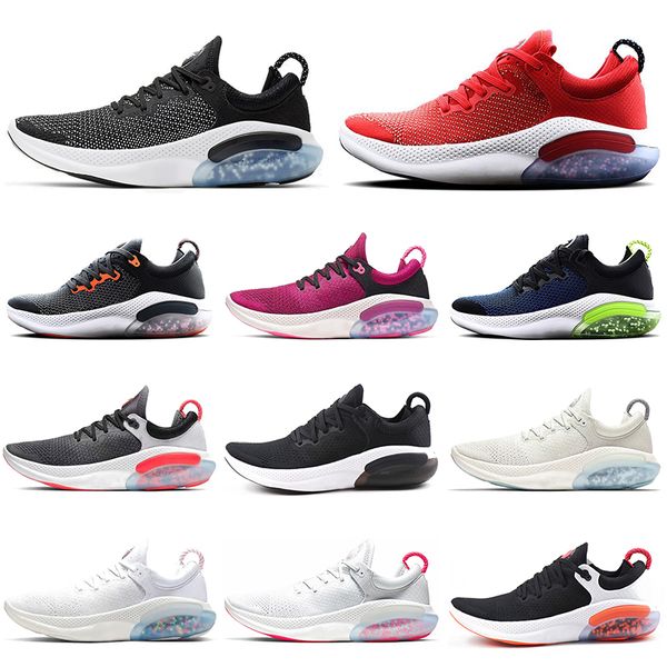

outdoor joyride run fk knit men women running shoes purple pink platinum tint racer mens trainer athletic sport sneaker us5.5-11