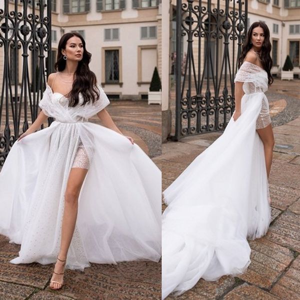 

тони уорд 2020 свадебные платья с плеча кружева тюль свадебные платья на заказ a-line свадебное платье vestidos de noiva, White