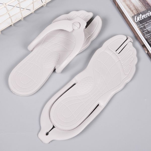 

new summer flip flop for men women light foldable travel beach shoes upstream water shoes non-slip couple sandals
