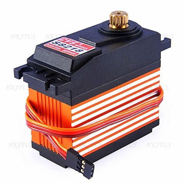 CYS-S8218 Servo digitale Servomotore a coppia elevata con ingranaggi in metallo 6 V-7,2 V 0,18 sec / 60 a 164 g Ingranaggio in metallo 40 kg spedizione gratuita