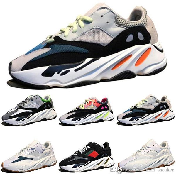 

высокое качество kanye west wave runner 700 сапоги серые кроссовки для мужчин 700s женские мужские спортивные кроссовки кроссовки на открыто