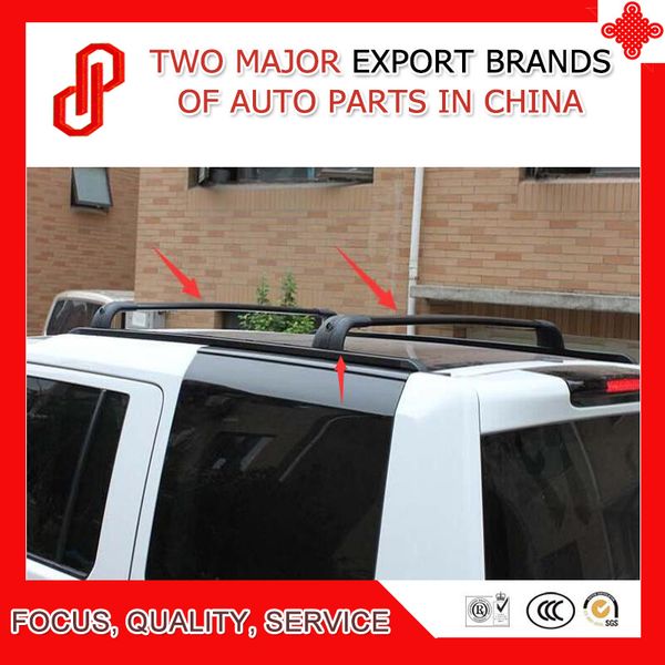 

4 pieces aluminium alloy black color car roof rack and cross bar for discovery 3 discovery 4