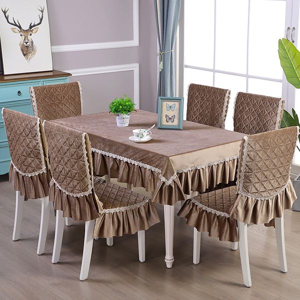 

yuming home wholesale table cloth chair cushion chair cover italian velvet set cushion non-slip chinese simple