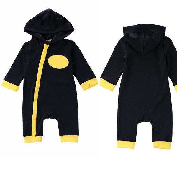 

Bafman jump uit 2019 autumn winter cartoon baby clothing romper hoodie funny toddler babie jump uit with hat creeping uit c5