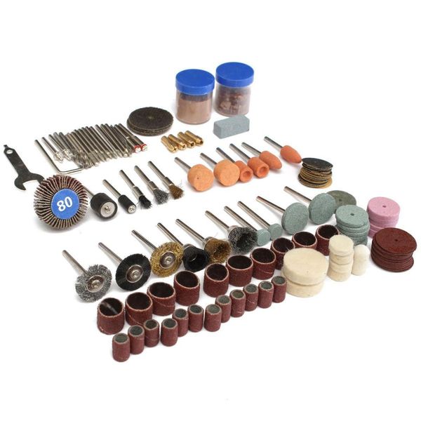 

original 136pcs rotary tool accessories bit set polishing kits for dremel new