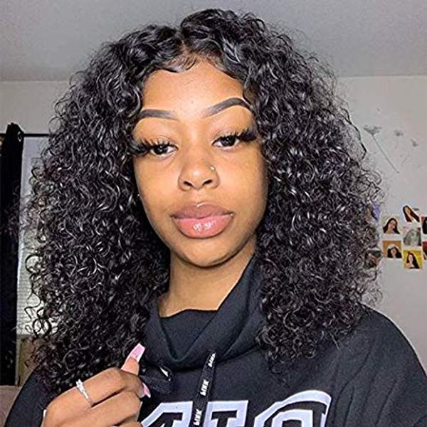 Brazilian Virgin Hair Remy Wigs Curly Lace Front Wigs Human Hair