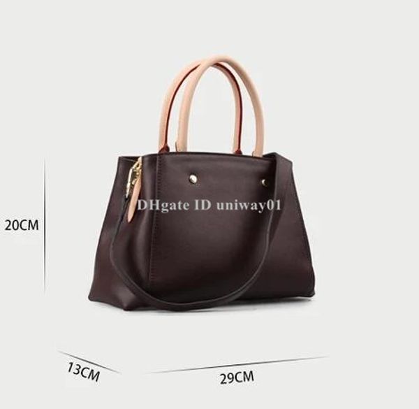 

promotion discount shoulder leather women classic bag damier tote flower checked quality qaxuk, Red;black