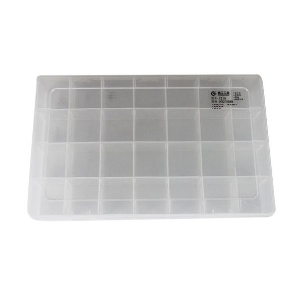 

1210 plastic tool box transparent toolbox electronic components screw storage box electronic plastic parts tool boxes drop ship