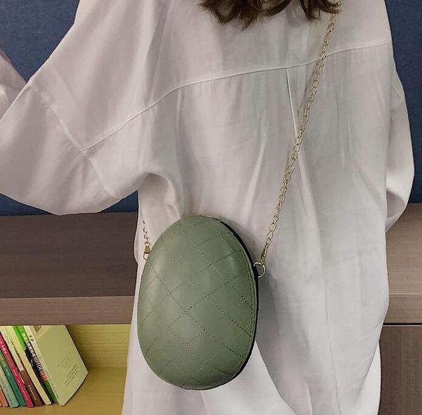 

designer lolita style mini lipstick bag luxury oval check small bag fashion small chain crossbody bag new style lady/4